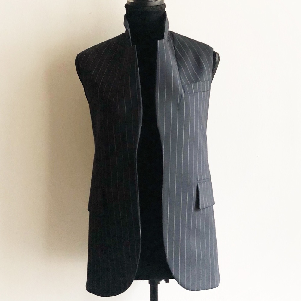 Zadig & Voltaire Vex striped waistcoat - Picture 7 of 8